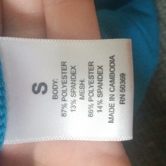 Juicy couture Sports leggings, blue, Small - Picture 3 of 4